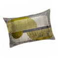 thumbnail image 2 of Parisienne Silk Velvet Ikat Pillow, 16" X 24", Case Only, 2 of 6