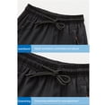 thumbnail image 7 of MANRONG Boys Shorts Quick Dry Athletic Running Shorts with Zipper Pockets, 7 of 7