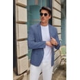 thumbnail image 4 of COOFANDY Mens Casual Blazer Slim Fit Formal Business Suit Jacket Two Button Lightweight, 4 of 5