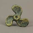 thumbnail image 6 of Zeckos Green Finish Cast Iron Boat Propeller Cabinet Knobs Set of 6, 6 of 7