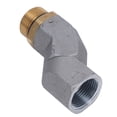 thumbnail image 1 of 360 Rotating Metal Fuel Hose Swivel Connector, for Fuel Nozzle Multi Plane Fuel Plane Swivel, with Simple Installation, 1 of 7