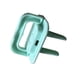 thumbnail image 3 of 20 piezas de toma de corriente cubierta de plástico aislamiento retardante de llama a prueba de niños protector eléctrico cubiertas de enchufe para bebé 2 pies verde claro, 3 of 5