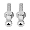 2 Pcs Car Iron Ball Stud Bolt M6 for Gas Struts Ball Ended