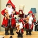 thumbnail image 3 of Navidad Santa Claus sosteniendo oso De peluche para muñeca figuritas De pie estatuas decoración Navidad juguete ornamental coleccionable, 3 of 5