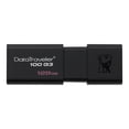 thumbnail image 1 of Kingston DataTraveler 100 G3 - Clé USB - 128 Go - USB 3.0 - Noir, 1 of 2