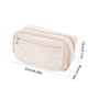 thumbnail image 3 of RKSTN pencil Packet Large Capacity Pencil Case Pouch With Zipper Spacious Opening Pen Bag School Office Storage For Students Girls Boys Adults, 3 of 8