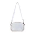 thumbnail image 2 of Clear Bags Lightweight Water Repellent Crossbody Messenger Bag, Sleek Minimalist Transparent Tote Easy Maintenance For City & Seaside Daily Use, 2 of 9