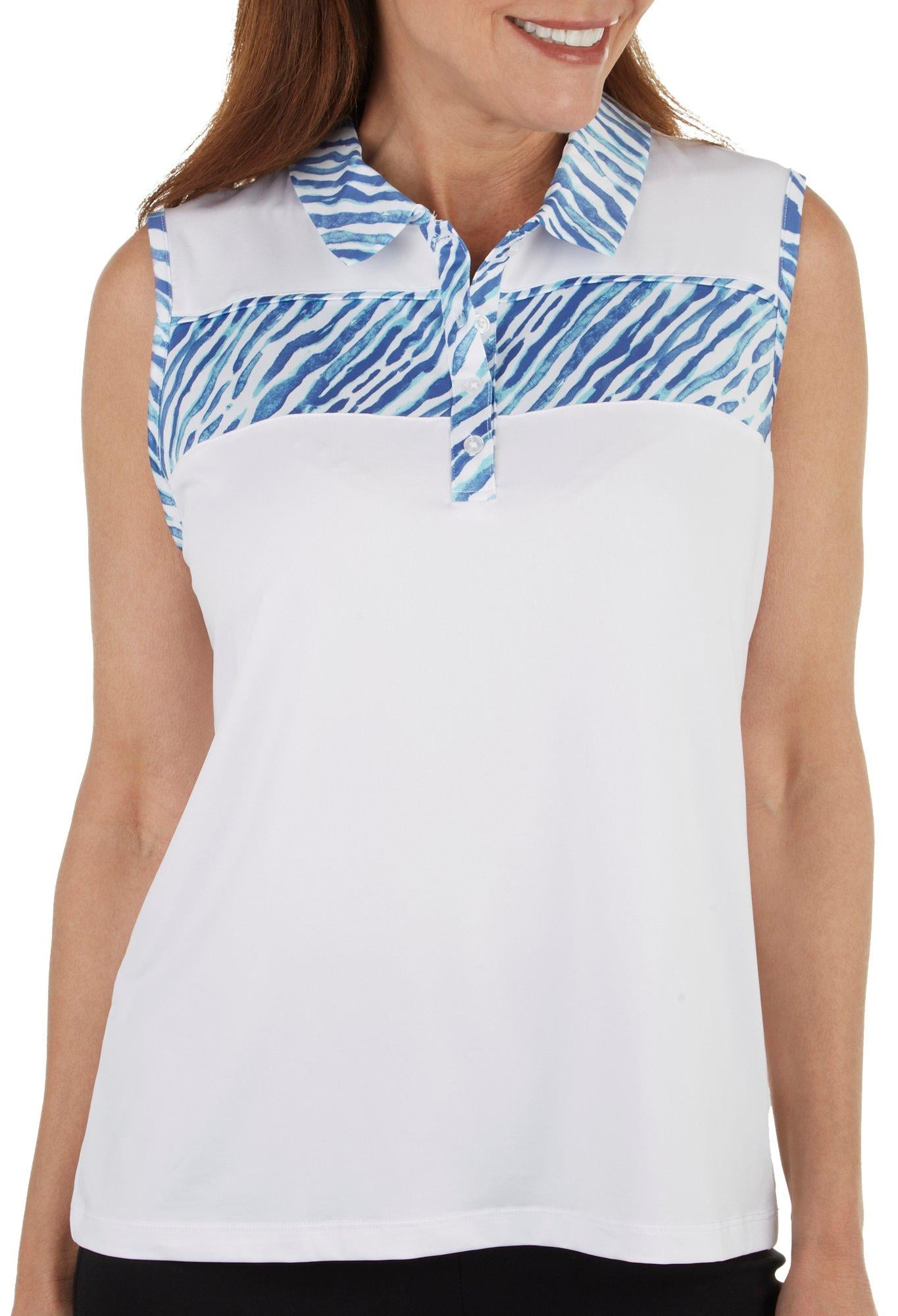 Coral Bay Golf Womens Short Sleeve V 