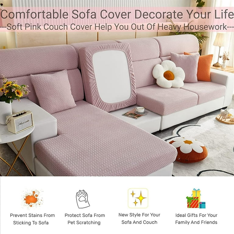 Magic Sofa Covers, Interior Magic Sofa Covers, Wear Resistant Universal  Sofa Cover Stretch Couch Covers (Dark Gray,Large Single Seat Cover) 
