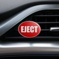 thumbnail image 2 of Red Eject Button Design Funny Car Air Freshener Vent Clip - New Car Scent, 2 of 3