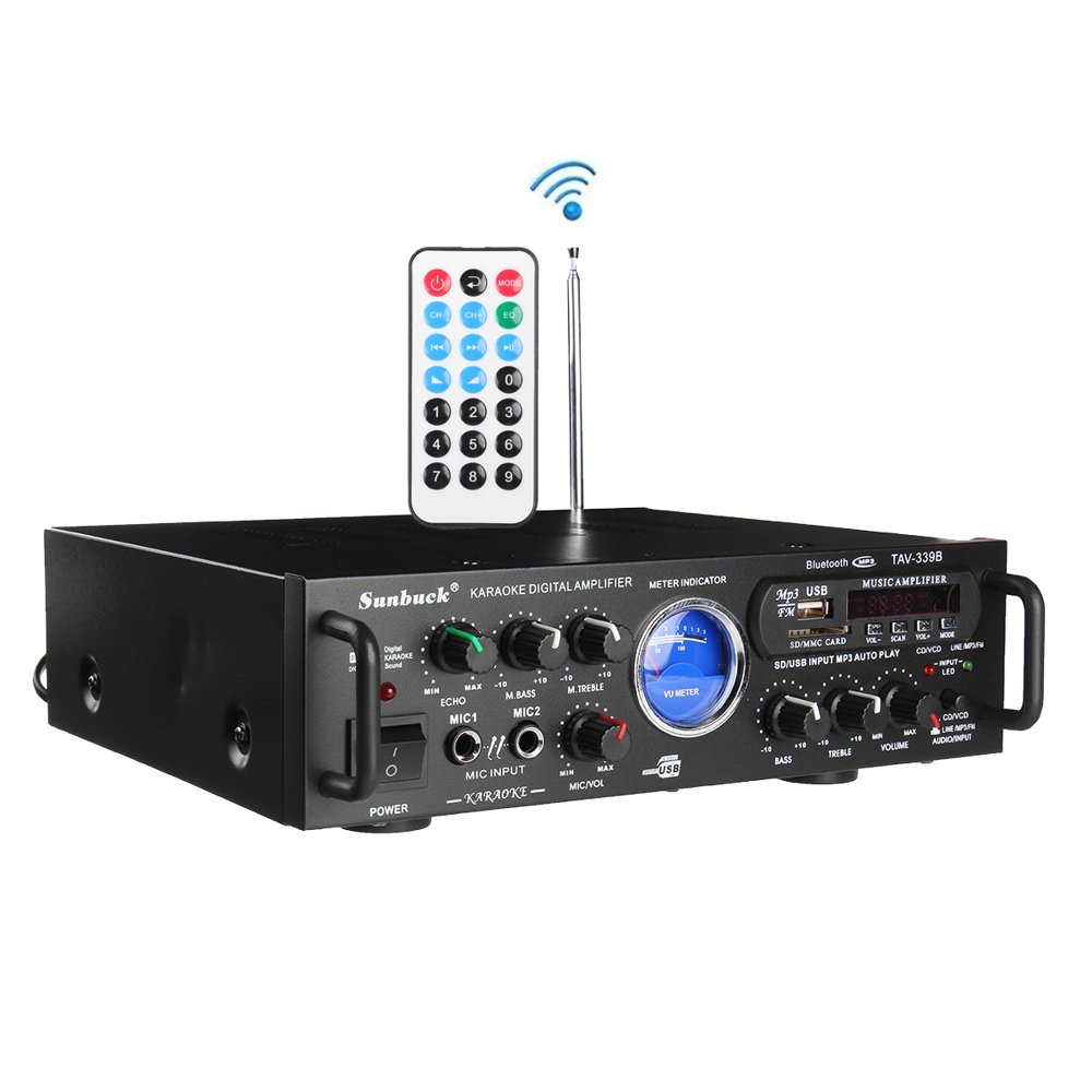Professional Digital Stereo Amplifier, bluetooth