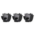 thumbnail image 2 of Wweixi 1 Pair Sports Gloves Portable Outdoor Cycling Breathable Shock Absorption Mitts Elastic Nonslip Riding Protection Mittens Gray L 3PCS, 2 of 6