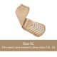 thumbnail image 3 of Calcetines McKesson XL, antideslizantes, color canela, 48 pares, 3 of 9
