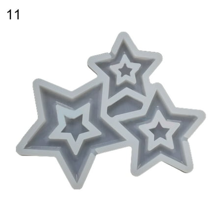 

Naturegr Chocolate Moulds Various Patterns Handmade Star/Heart/Round Shape DIY Mould Baking Accessories