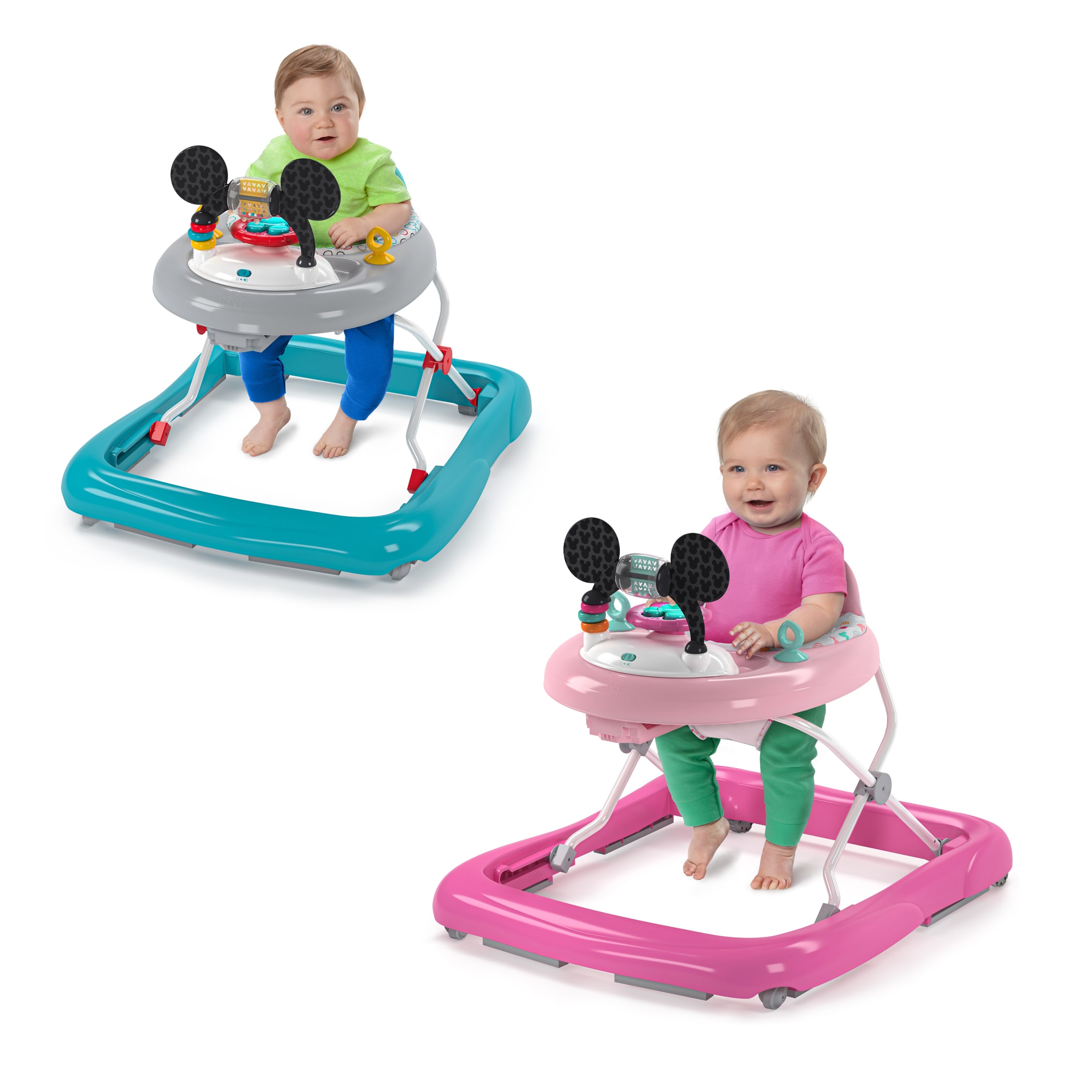 Bright Starts Disney Mickey Mouse 2-in-1 Infant Activity Walker photo 2
