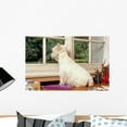 thumbnail image 1 of Westie Sur La Table Wall Mural by Wallmonkeys Peel and Stick Graphic (24 in W x 16 in H) WM83266, 1 of 4