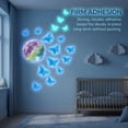 thumbnail image 7 of REGALWOVEN 3D Butterfly and Moon Wall Decor, Glow in the Dark, Reusable for Boys and Girls Blue 3.9" x 3.9", 7 of 7