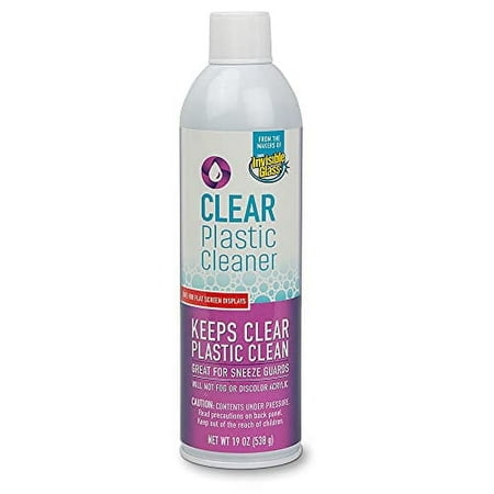 Invisible Glass Clear Plastic Cleaner 91014 Automotive Cleaner, 12 oz
