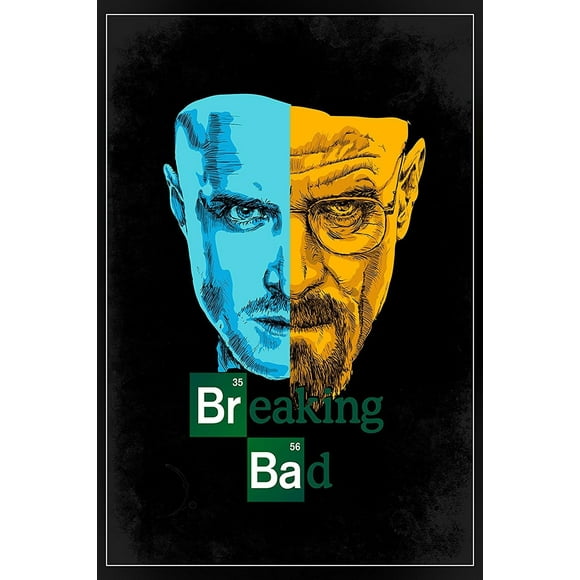 PPHAOSHO Breaking Bad Poster frameless Painting Canvas Wall Posters Art Picture Print Modern Home Decor 16x24inch