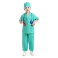 thumbnail image 4 of Toptie Surgeon Role Play Girl's Halloween Fancy-Dress Costume, S, 4 of 6