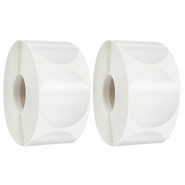 STRANDCHIC 2 Rolls Envelope Sealing Stickers Transparent Pet for Wedding Birthday Party Diy Food Packaging