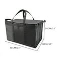 thumbnail image 3 of Insulated Food/Pizza Delivery Bag Insulated Grocery Reusable Shopping Bags Insulated Cooler Bags, 3 of 7