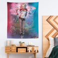 thumbnail image 4 of Suicide Squad Harley Quinn Tapestry Luxury Wall Hanging Tapestries Decoration For Living Room Bedroom Dormitory Mural Blanket Wall Art Tapestry, 4 of 8