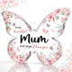 thumbnail image 1 of Regalos para mamá, los mejores regalos de cumpleaños para mamá, regalo de Navidad o del Día de la Madre para mamá, hermosa placa de acrílico en forma de mariposa, regalos pensativos para mamá de Da, 1 of 5