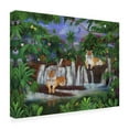 thumbnail image 4 of Canvas Wall Art - Betty Lou 'Tigers Falls' Wall Art for Living Room, Bedroom, or Office DÃ©cor by Trademark Fine Art - 24 x 18 Inches, 4 of 4