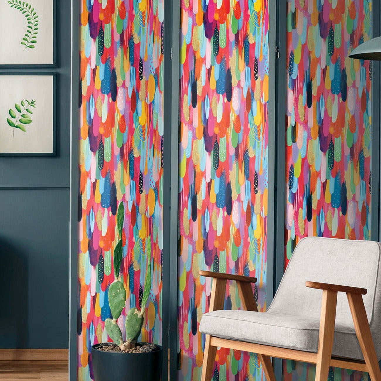 EttaVee Brushstroke Peel & Stick Wallpaper