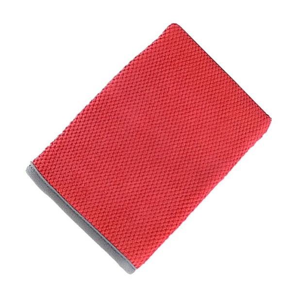Riwesomey Barra de arcilla, toalla de trapo, toalla de microfibra, limpieza de coche, herramienta de limpieza de detalles automotrices compacta Vehículos, repuestos y accesorios Mis