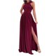 thumbnail image 1 of Vestidos Para Mujer Vestidos Casuales Sólido Adelgazante Sin Espalda Cuello Halter Hem Split Odeerbi ODB159314, 1 of 9
