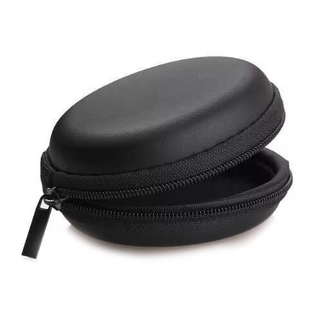 Headphone Storage Box Earbuds Case Cover Earphone Cases Pouch Portable Headphone Shell Sleeve Protective Ear Buds Box EVA Headset Carrying Storage Bag for Memory Card Charging Cable