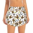 thumbnail image 4 of Lsque German Shepherd Dog Printed Women's Running Shorts with Liner Pockets,Elastic Quick Dry Workout Athletic Gym Yoga Shorts,Womens High Waist Shorts-Small, 4 of 9