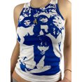 thumbnail image 1 of Txlixc - Camiseta de base delgada para niñas, estilo informal, cuello redondo, sin mangas Txlixc Sexy, 1 of 7
