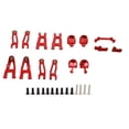 thumbnail image 2 of Kit de Piezas de actualización RC, Juego de actualización rc delicado Ligero de Aleacio de aluminio para Coche Udi UD1603 UD1604 1/16, 2 of 7