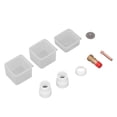 thumbnail image 2 of Ouitble Accesorios para Pistolas De Soldadura, Paquete De 6 Kit De Copa De Cerámica Aislante De Mandril De Lente De Gas para Pistolas De Soldadura WP 17 18 26 TIG, 2 of 8