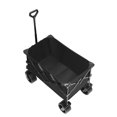 thumbnail image 7 of Folding Wagon Cart, 220L Heavy Duty Beach Wagon with All-Terrain Wheels - 330lbs Capacity, Collapsible Camping Wagon for Outdoor, Shopping & Garden, 7 of 7