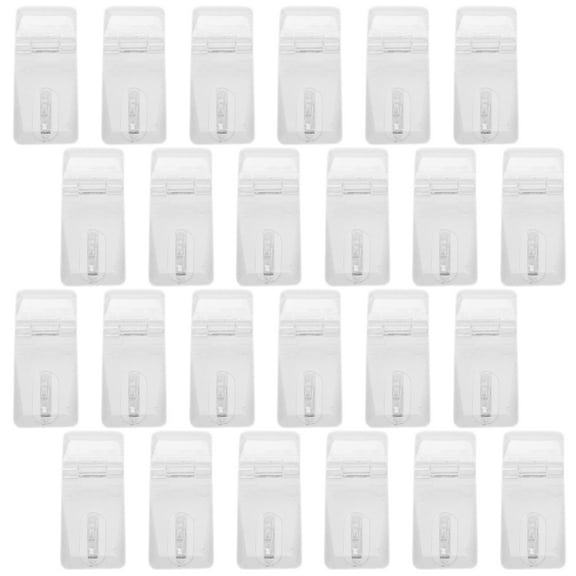 12 Sets Transparent Lock Flat Mount Hasp Jewelry Boxes Buckle PC Child