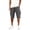 Dark Gray, variant on CCRFTGI Mens Cargo Pants Big &tall Elastic Waist Drawstring Shorts Workout Lightweight Summer Cargo Shorts Cargo Shorts for Men with Pockets Purple XL