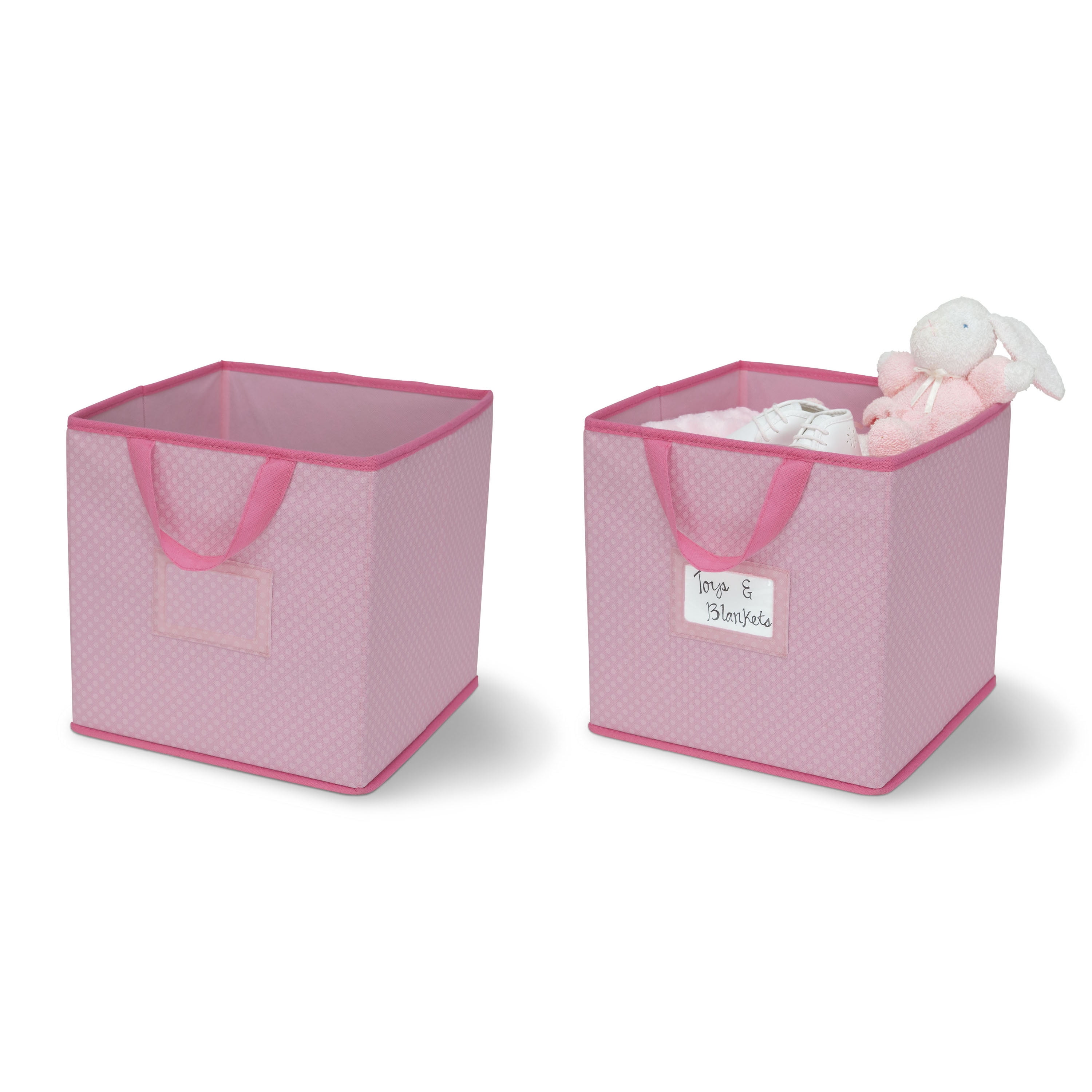 Cool Grey Delta Children Lidded Storage Bins