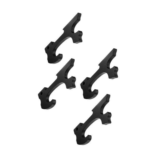 yingyy 10pieces Easy Installation Flute Rack Wall Mounted Display Stand For Samurai Flutes And 4 Expansion Tubes. Belts
