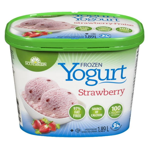 Scotsburn Strawberry Frozen Yogurt Walmart.ca