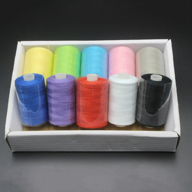 Cqxid Needle and Thread Kit Under $10 10 Stitching Hand Household Sewing Quality Quality High 402 Color Thread Set ArtsCrafts & Sewing