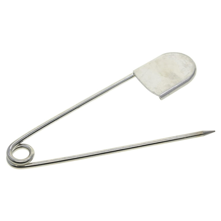 10 Pieces 5 inch Extra Large Safety Pins Heavy Duty Stainless