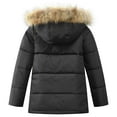 thumbnail image 2 of Lindreshi Toddler Boys Clothes Clearance Boys Winter Coat Kids Girls' Boys' Hooded down Winter Warm Jacket Puffers Outerwear, 2 of 7