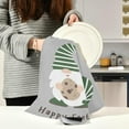 thumbnail image 2 of Cute Easter Gnome Kitchen Tea Towels Set of 4 Absorbent Hand Dish Towels, Grey Egg Dishcloths Lint-Free 18x28 Inch Fast Drying for Cooking Baking Home Clean, 2 of 5