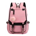 thumbnail image 1 of Mochila JiaYou Teenage Girls Middle School 21L Rosa Negro, 1 of 8