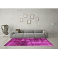 thumbnail image 3 of Ahgly Company Indoor Rectangle Abstract Pink Modern Area Rugs, 2' x 5', 3 of 4