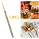 thumbnail image 4 of Paquete de 12 palitos de manzana acaramelada de 15 cm, para brochetas, para cócteles oro, 4 of 9